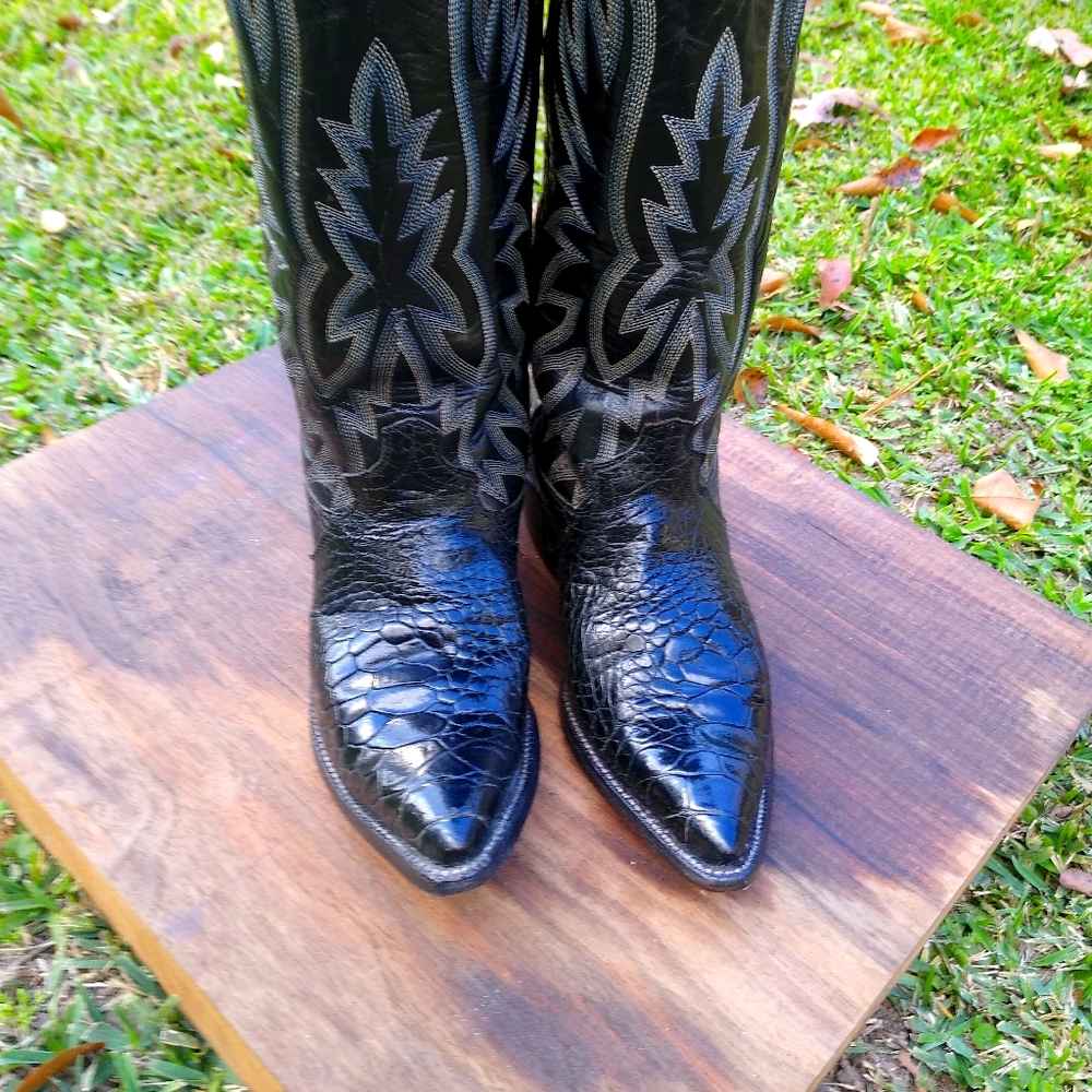 Vintage Justin Sea Turtle Boots